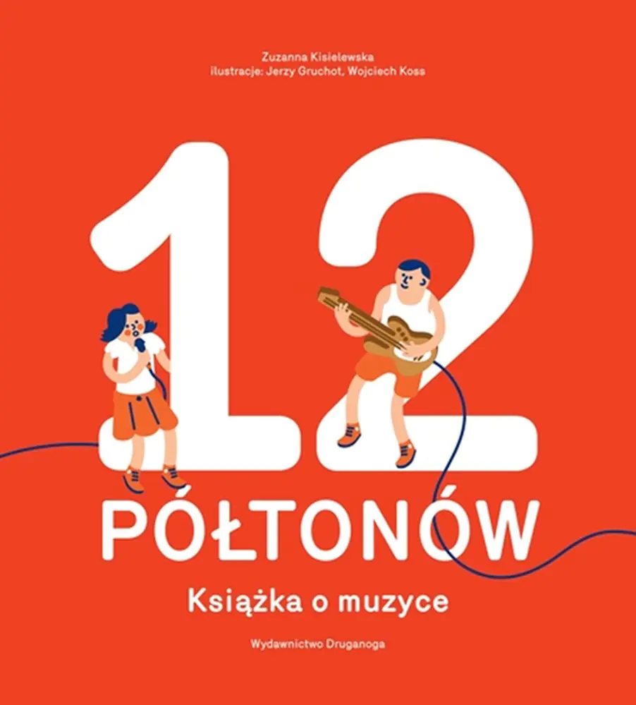 Książka - 12 półtonów. Książka o muzyce