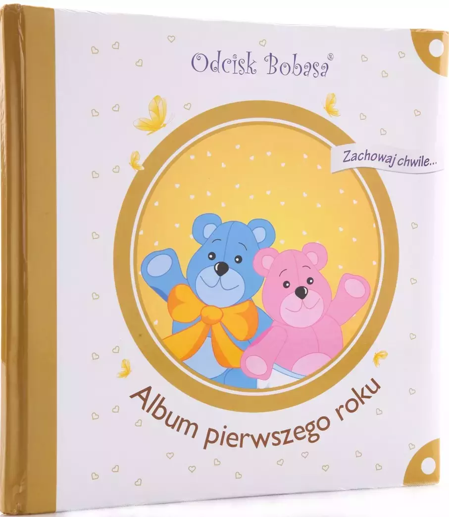 Książka - Odcisk Bobasa, Album pierwszego roku, misie