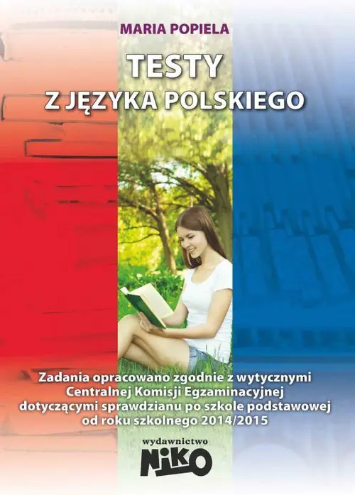 Książka - Testy z języka polskiego