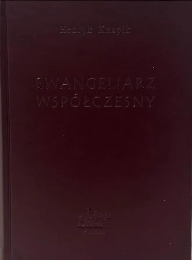 Książka - Ewangeliarz współczesny