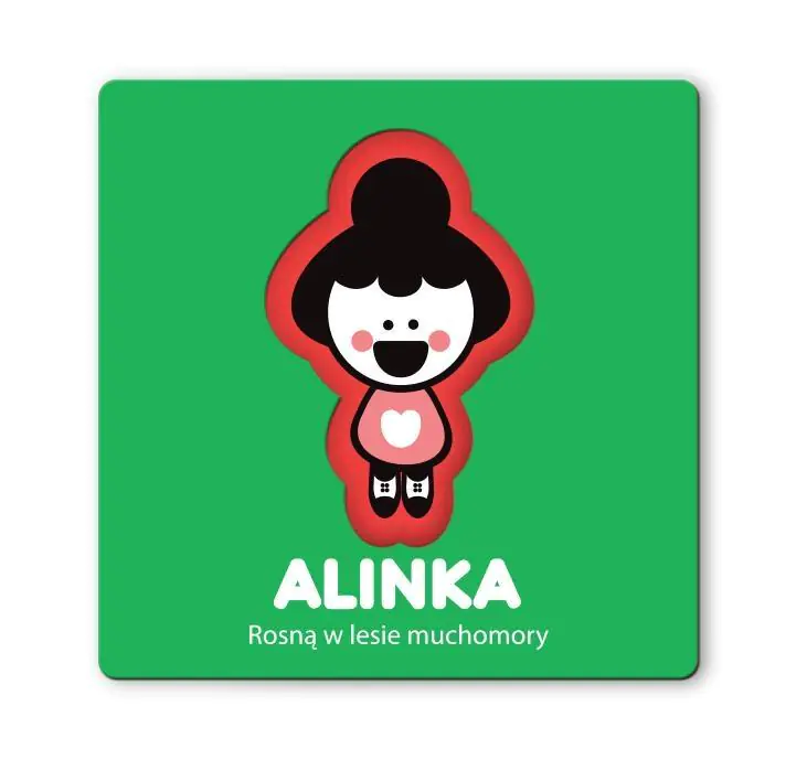 Książka - Alinka. Rosną w lesie muchomory