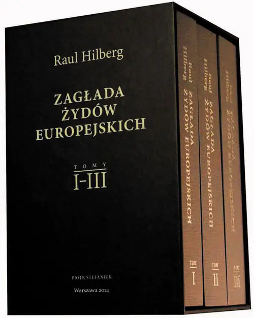 Książka - Zagłada Żydów europejskich. Tom 1-3