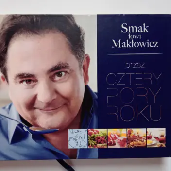 Książka - Smak łowi Makłowicz przez cztery pory roku