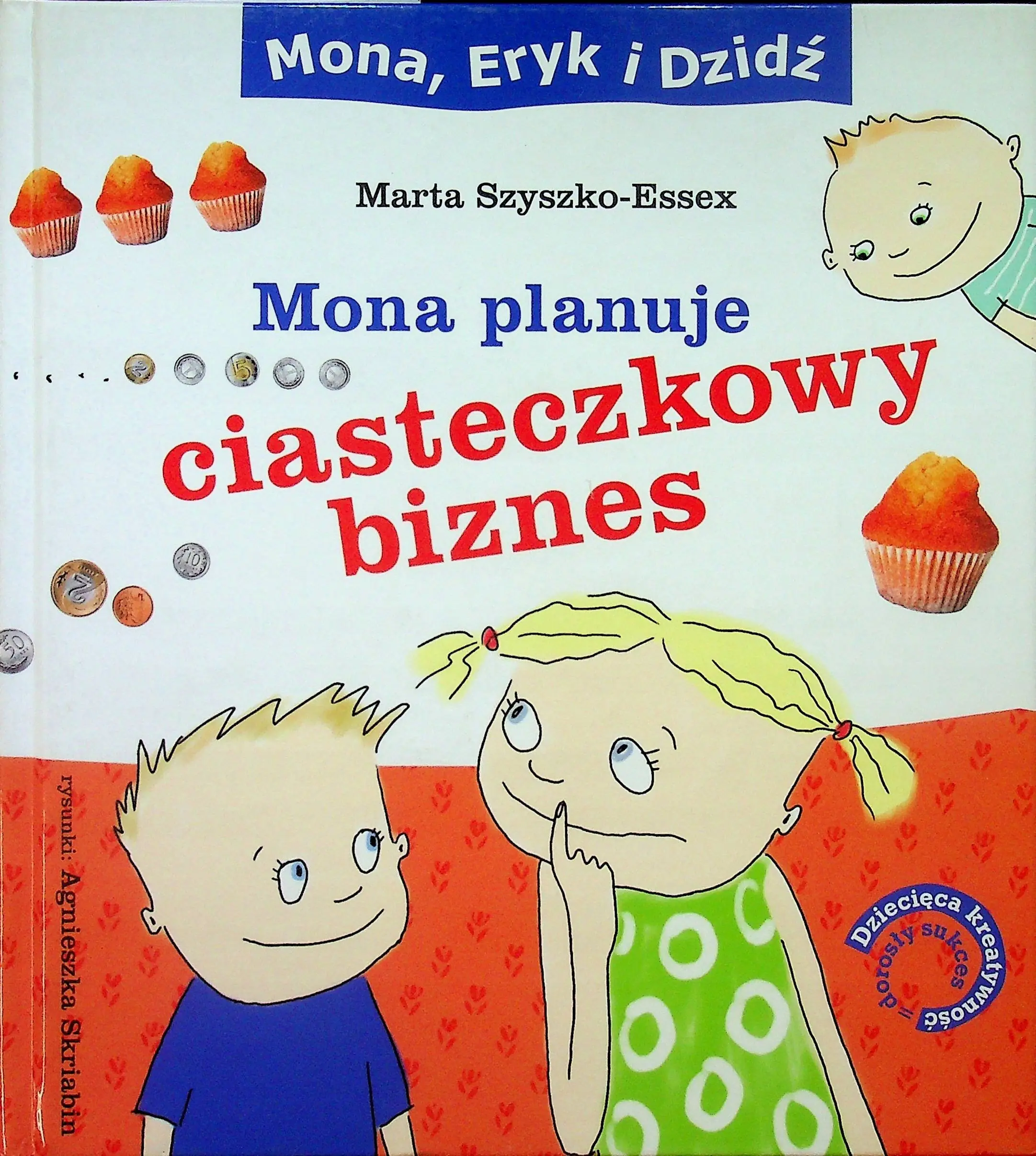 Książka - Mona planuje ciasteczkowy biznes