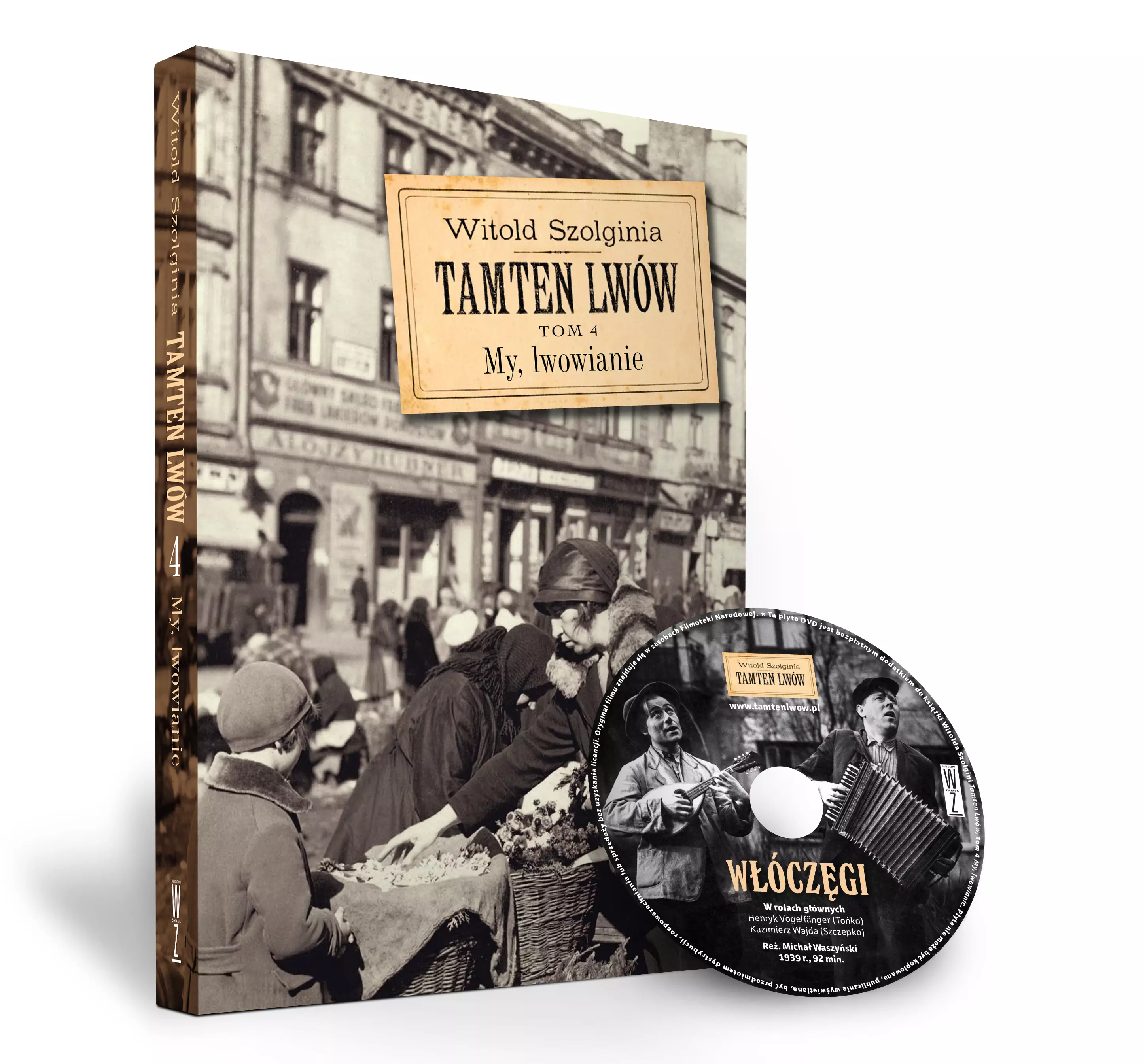 Książka - Tamten Lwów .Tom 4. My, lwowianie + DVD