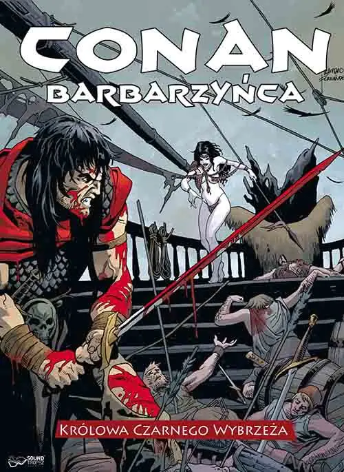 Książka - Conan Barbarzyńca. Królowa Czarnego Wybrzeża CD