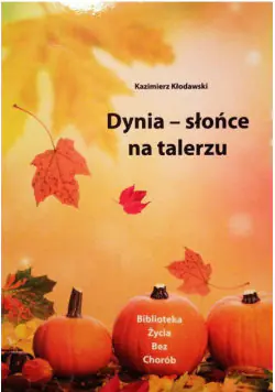 Książka - Dynia  słońce na talerzu