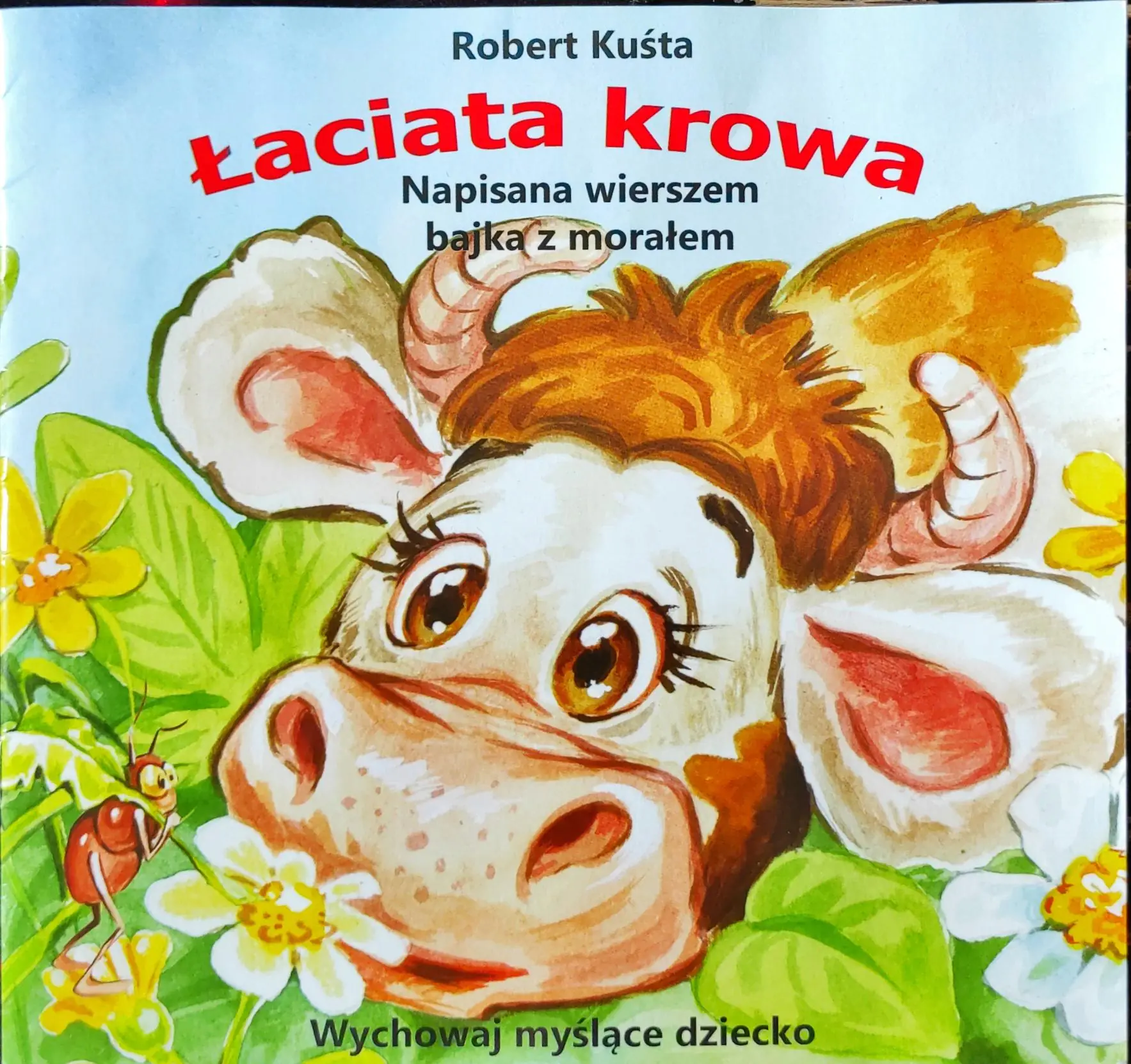 Książka - Łaciata krowa