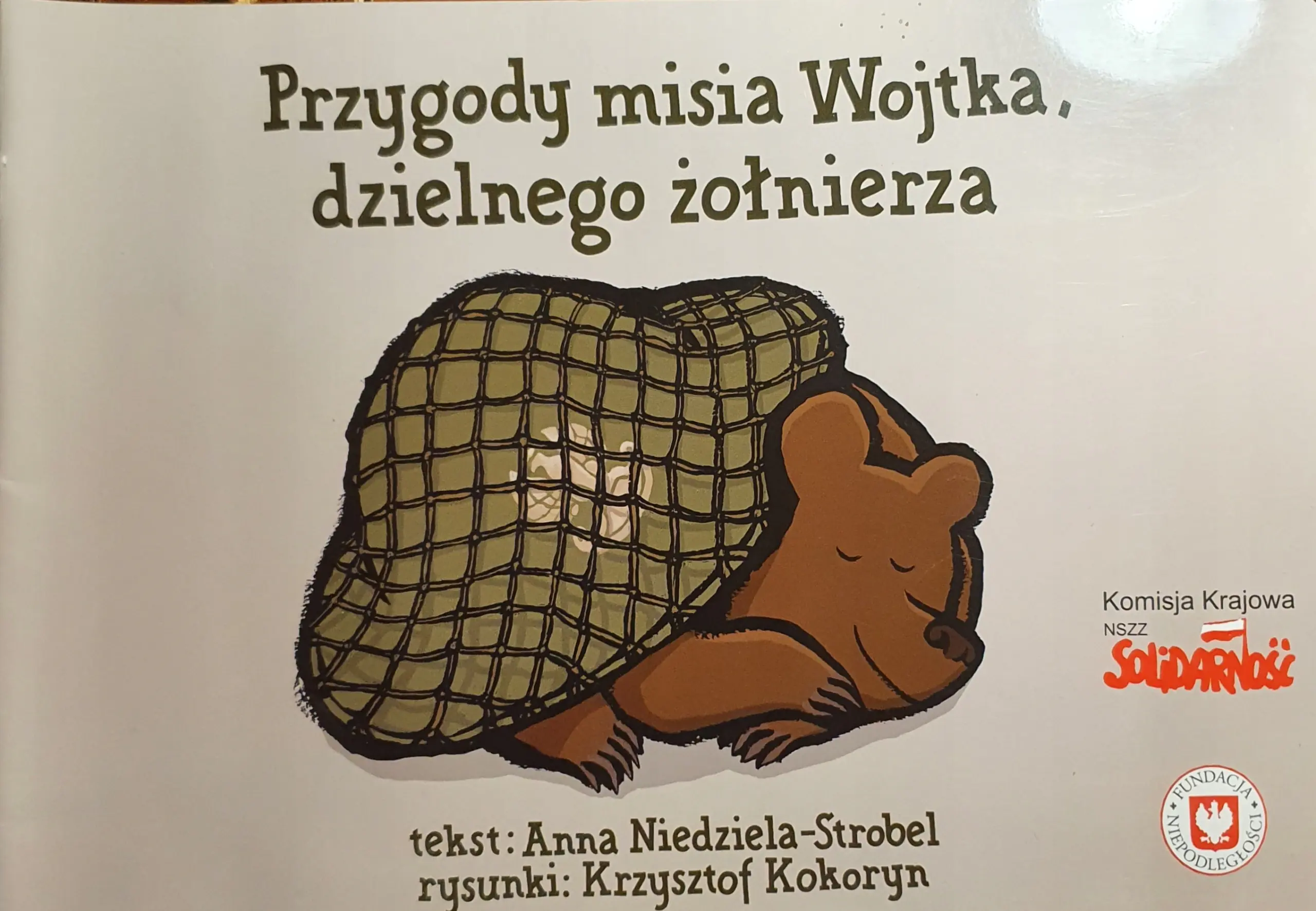 Książka - Przygody misia Wojtka dzielnego żołnierza