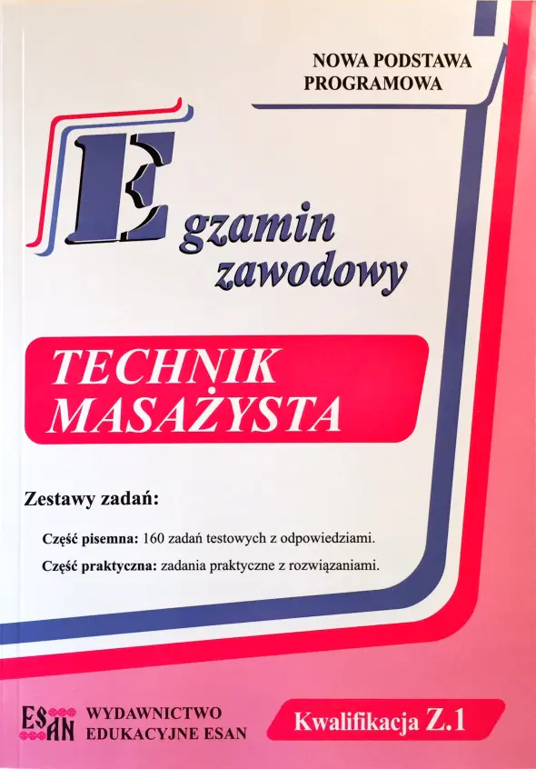 Książka - Egzamin zawodowy. Technik Masażysta Kw. Z.1