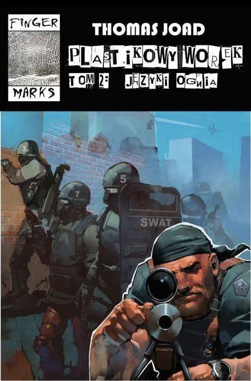 Książka - Języki ognia. Plastikowy worek. Tom 2