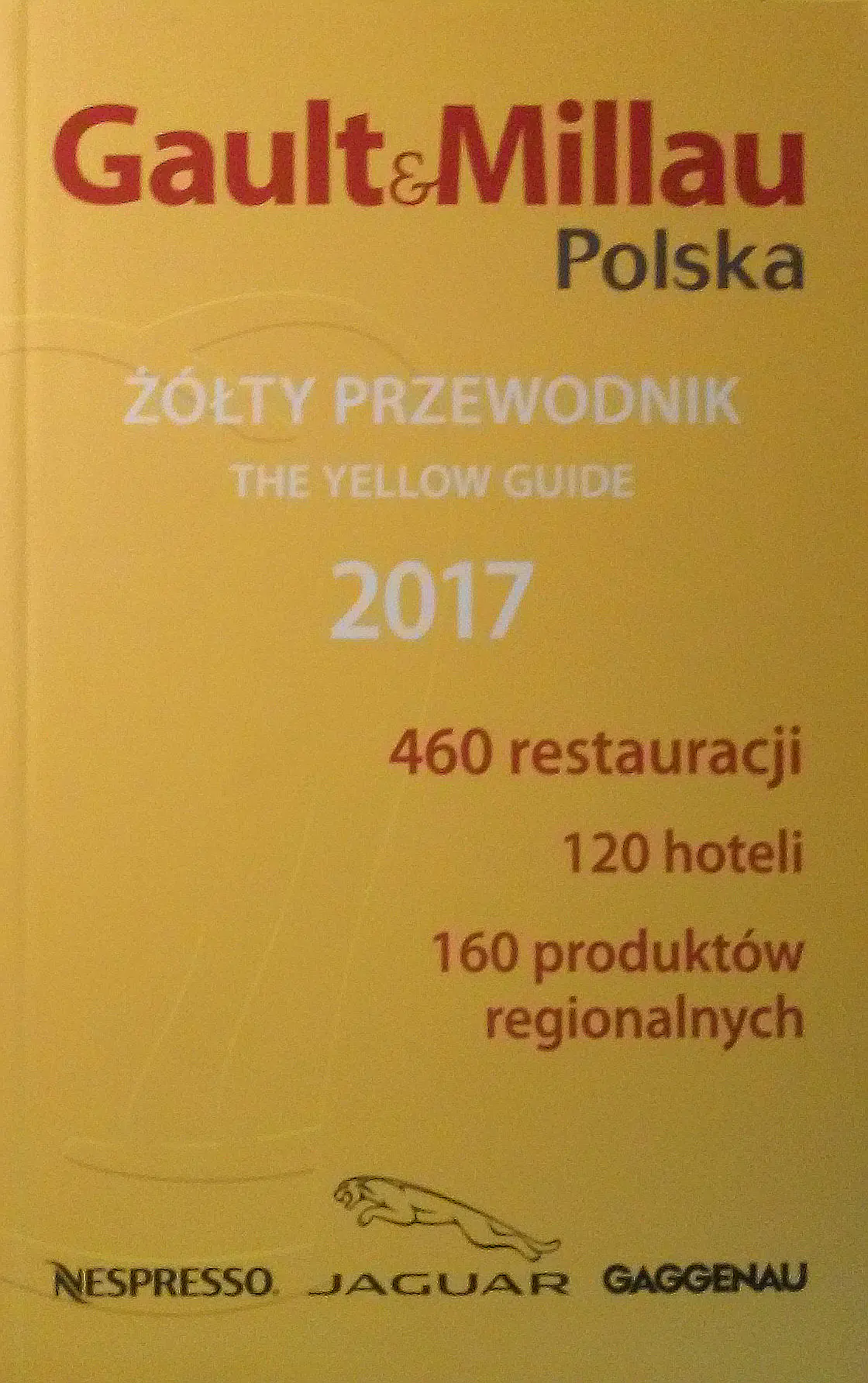 Książka - Gault&Millau Polska. Żółty przewodnik 2017