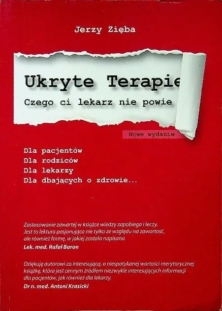 Książka - Ukryte terapie