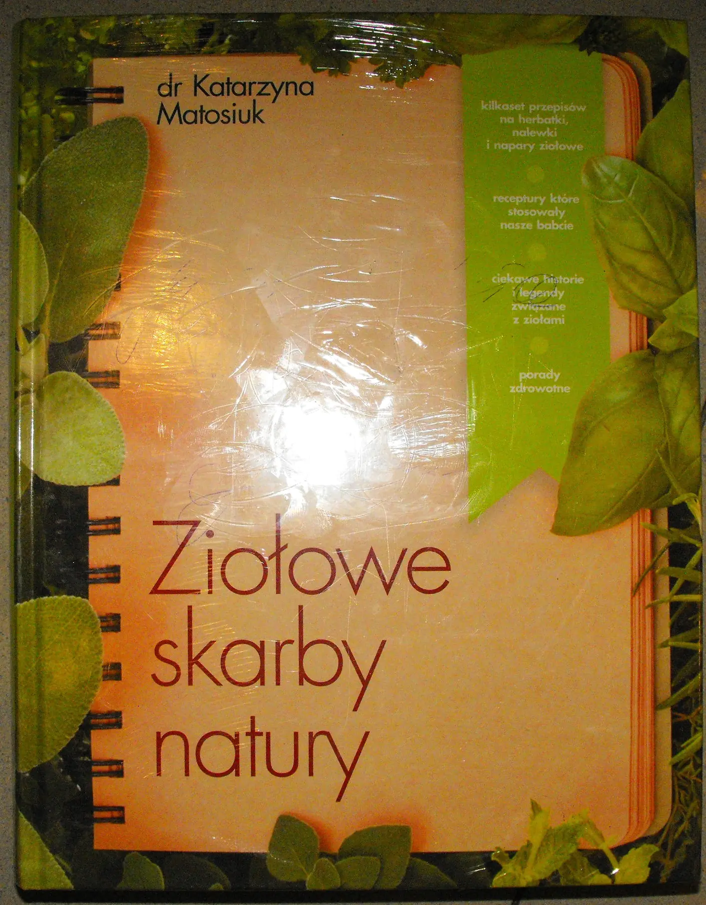 Książka - Ziołowe skarby natury