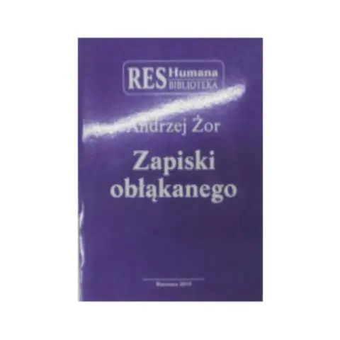 Książka - zapiski obłąkanego