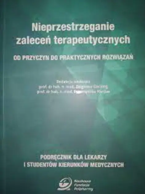 Książka - Nieprzestrzeganie zaleceń terapeutycznych