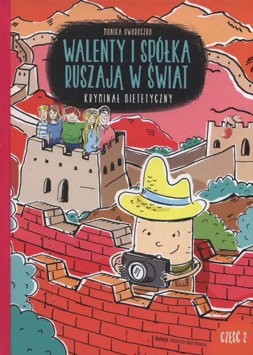 Książka - Walenty i spółka ruszają w świat. Kryminał dietetyczny
