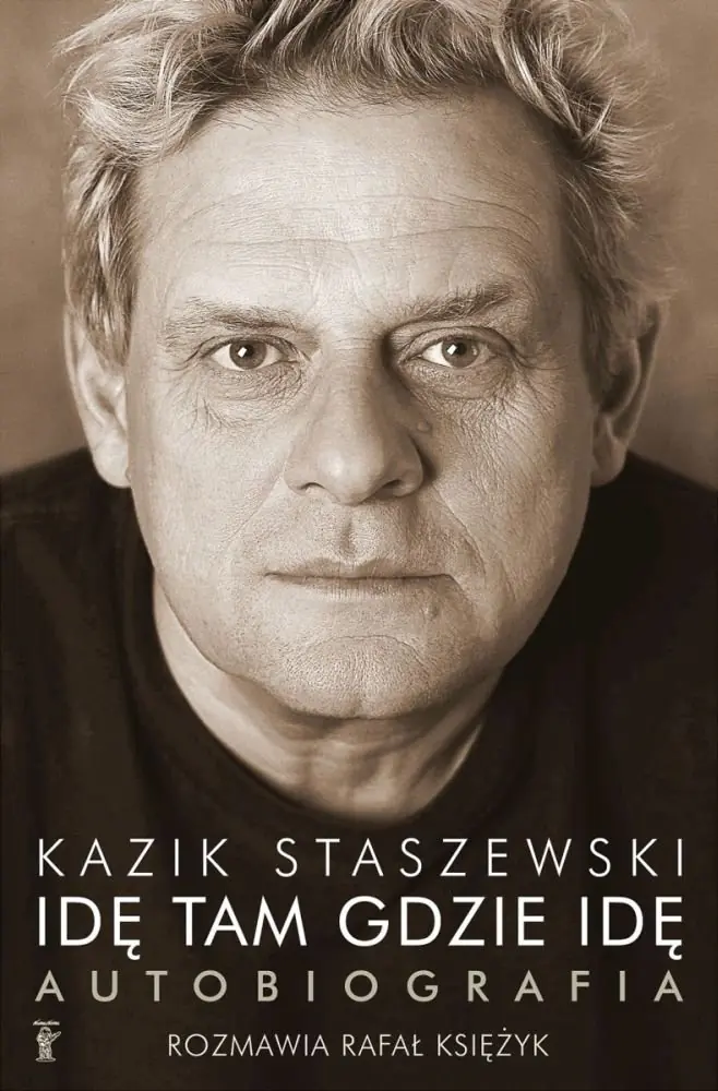 Książka - Idę tam gdzie idę. Autobiografia + plakat
