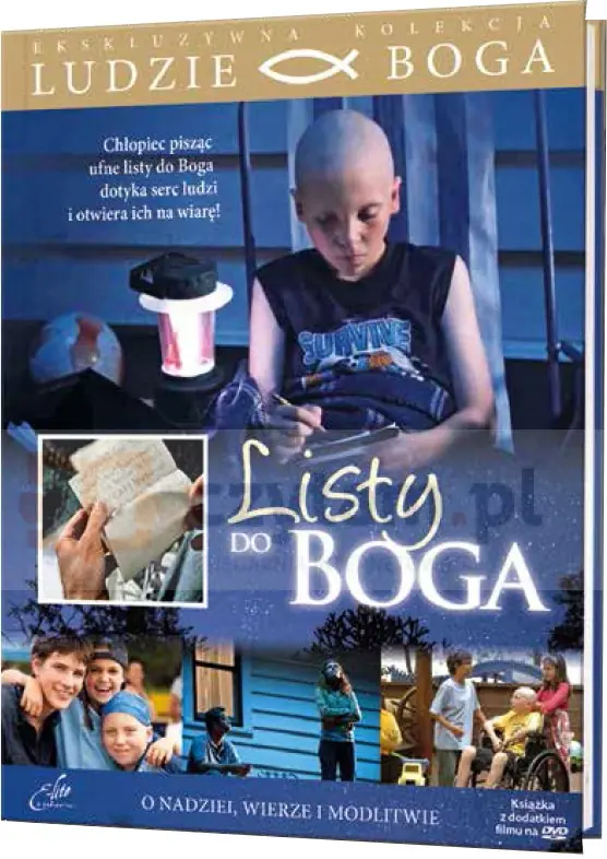 Książka - Kolekcja Ludzie Boga. Listy do Boga, 2 DVD + booklet
