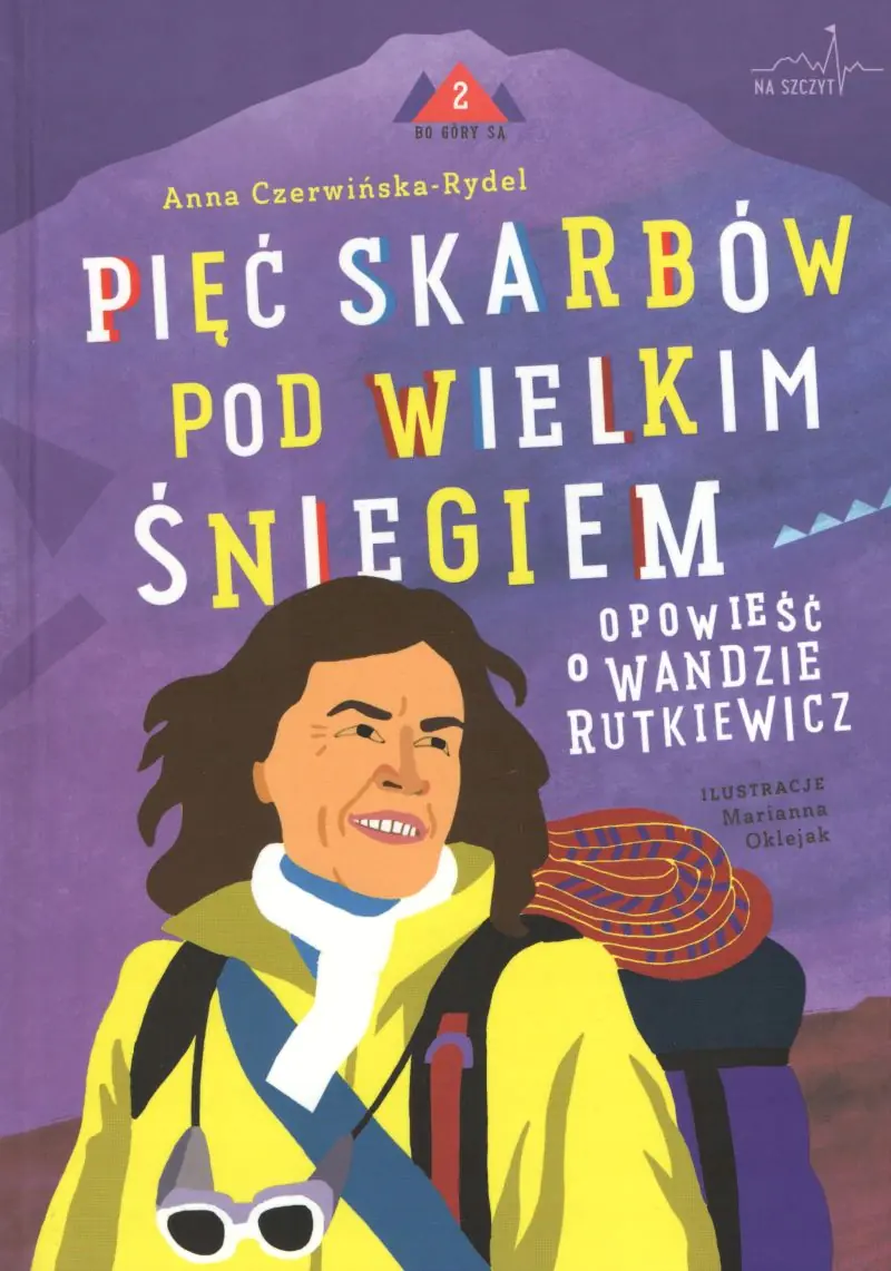 Książka - Pięć skarbów pod wielkim śniegiem