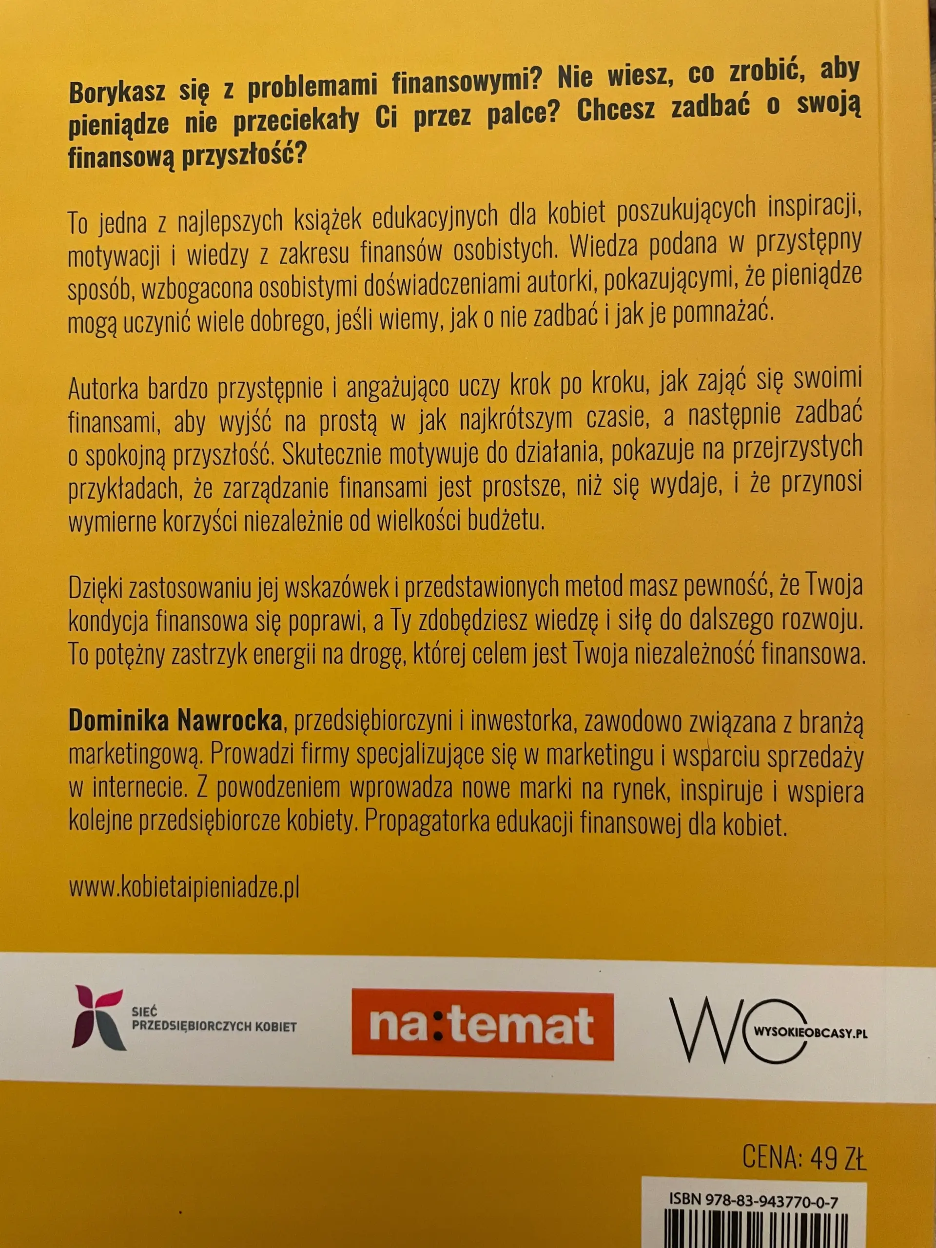 Książka - Kobieta i pieniądze. 7 kroków edukacji finansowej dla kobiet