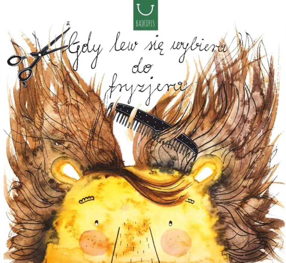 Książka - Gdy lew się wybiera do fryzjera