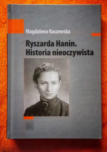 Książka - Ryszarda Hanin. Historia nieoczywista
