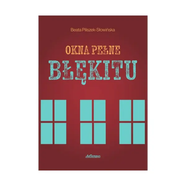Książka - Okna pełne błękitu