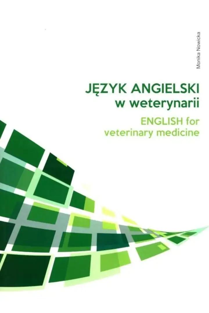 Książka - Język angielski w weterynarii