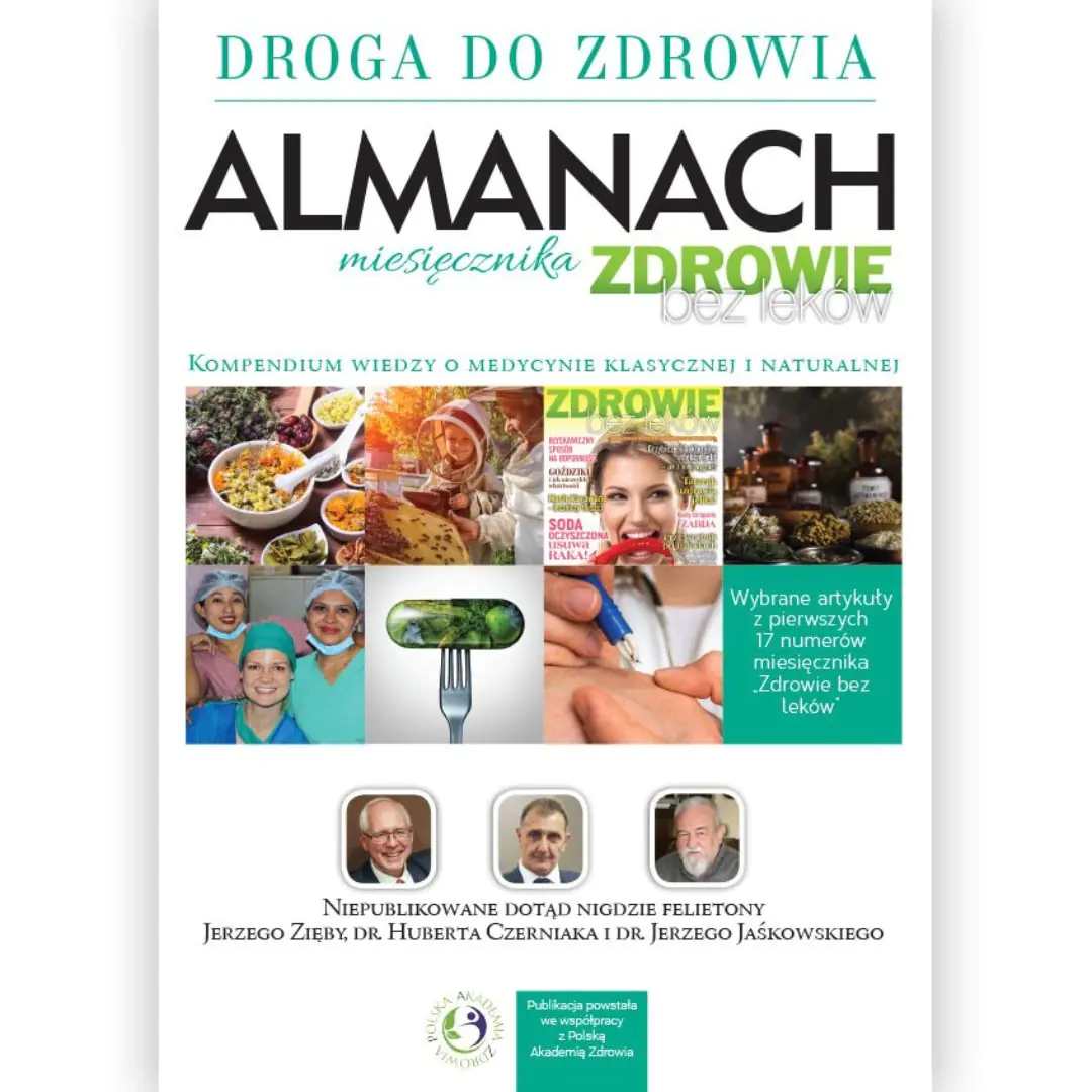 Książka - Książka "Almanach – Droga do zdrowia" TOM 1, Zdrowie Bez Leków