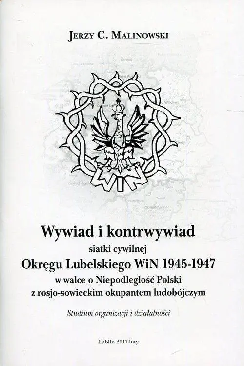 Książka - Wywiad i kontrwywiad siatki cywilnej Okręgu...