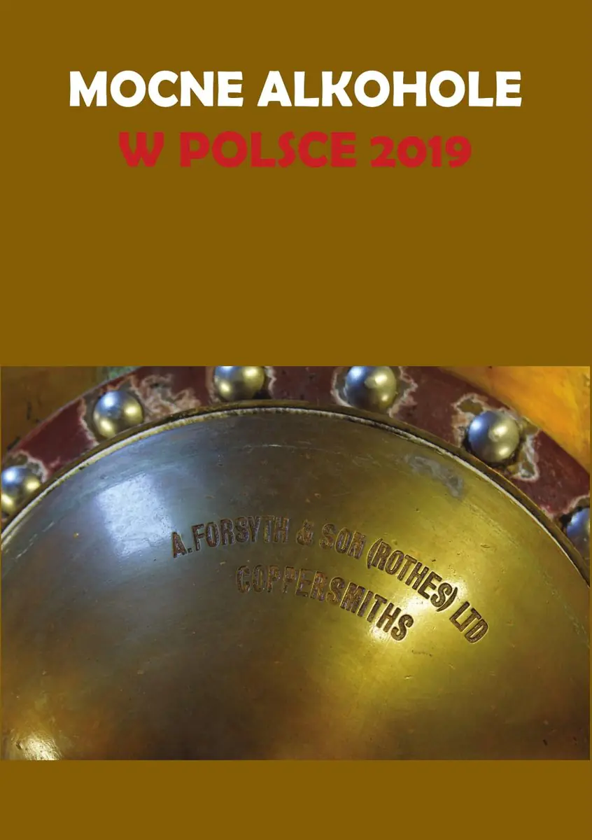 Książka - Mocne alkohole w Polsce 2019