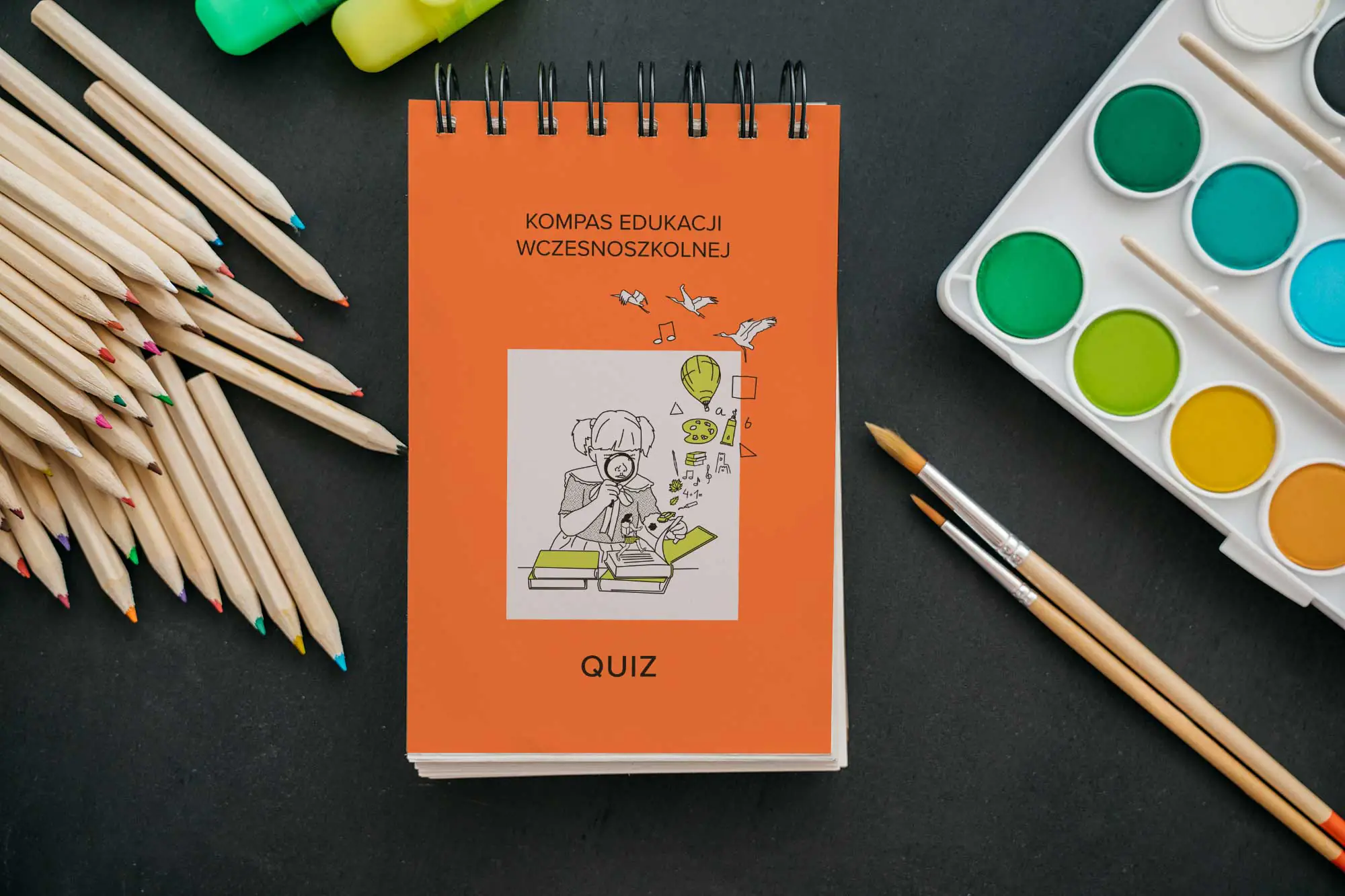 Książka - Kompas edukacji wczesnoszkolnej klasa I - quiz