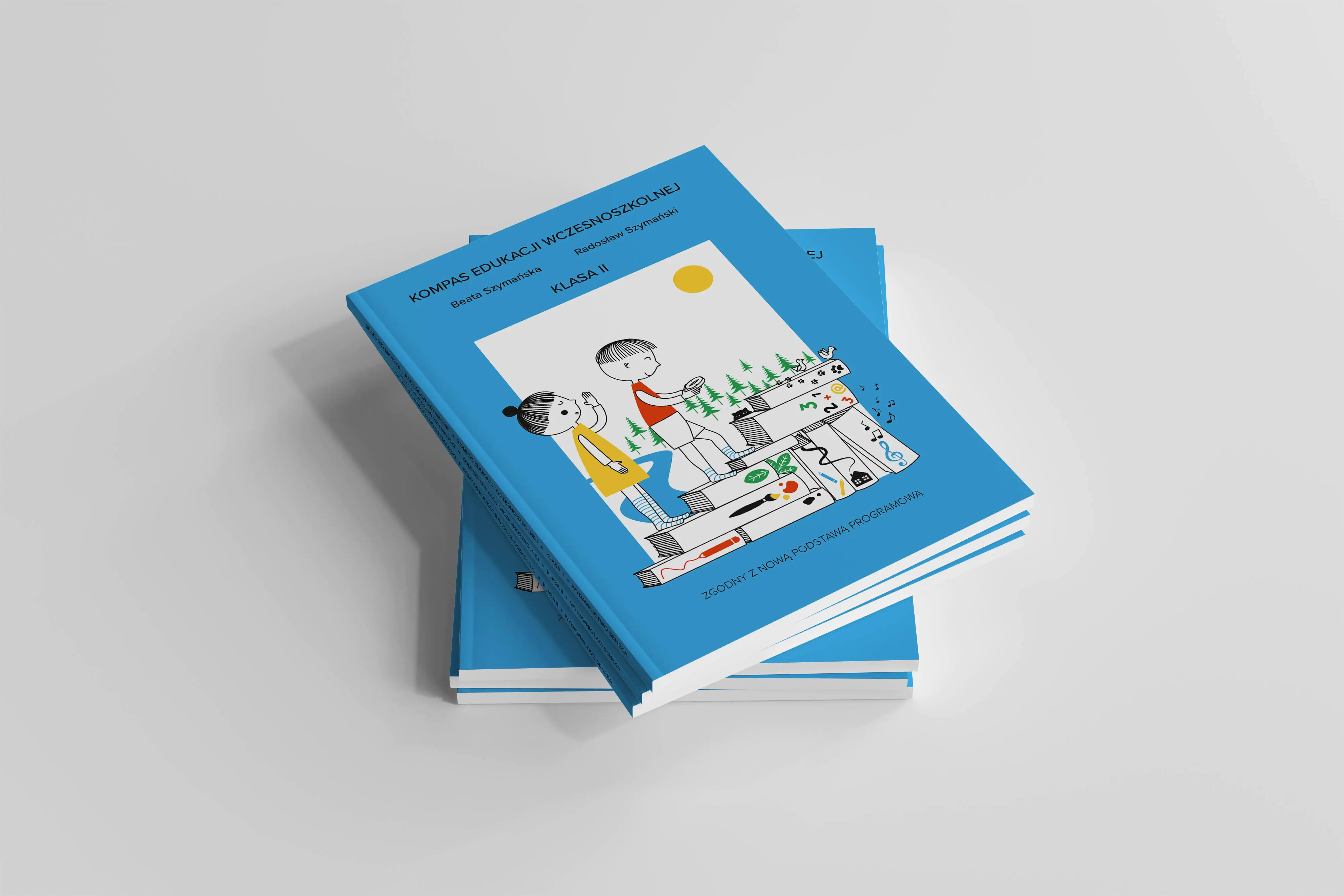 Książka - Kompas edukacji wczesnoszkolnej klasa II. Zestaw