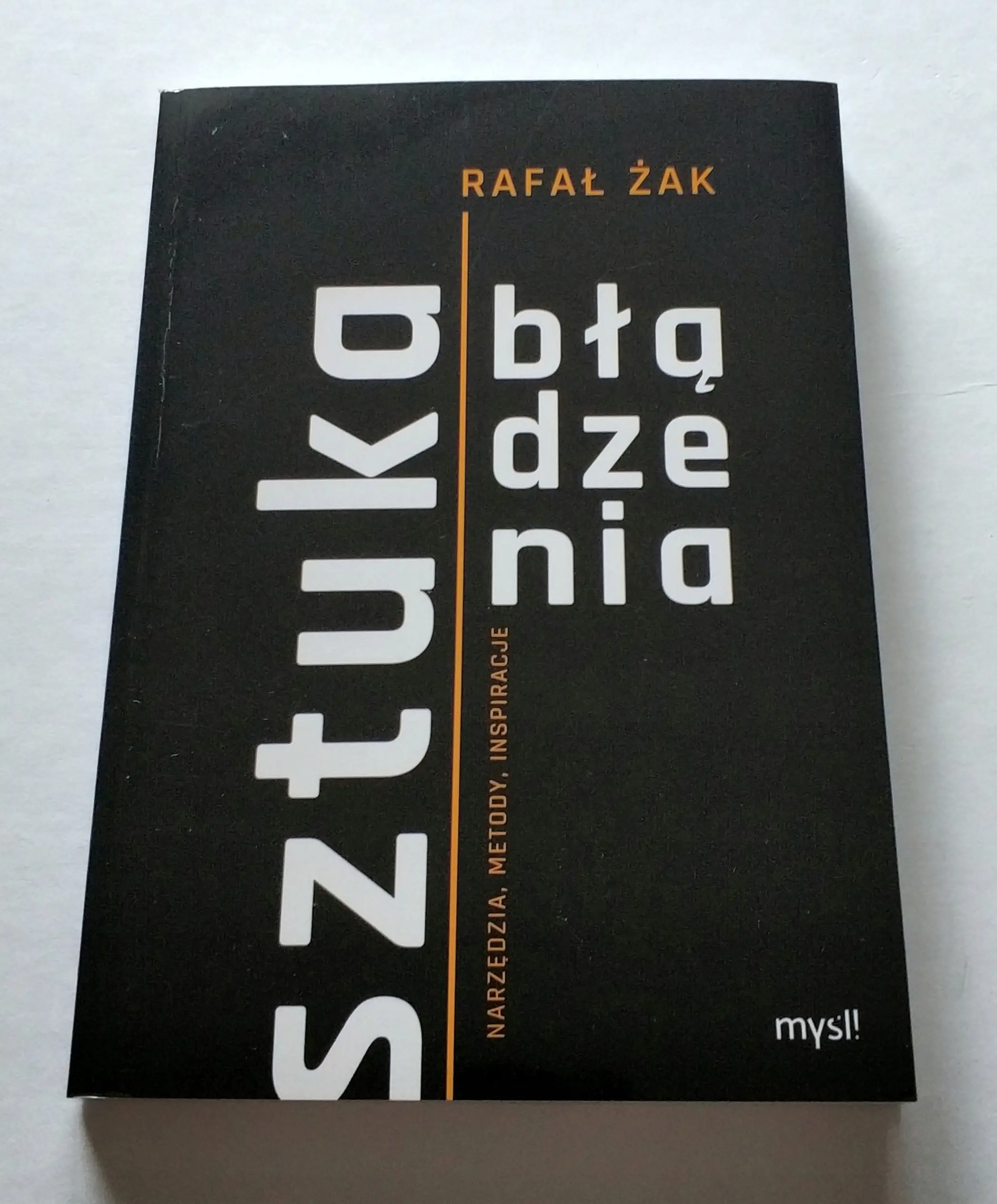 Książka - SZTUKA BŁĄDZENIA, narzędzia, metody, inspiracje