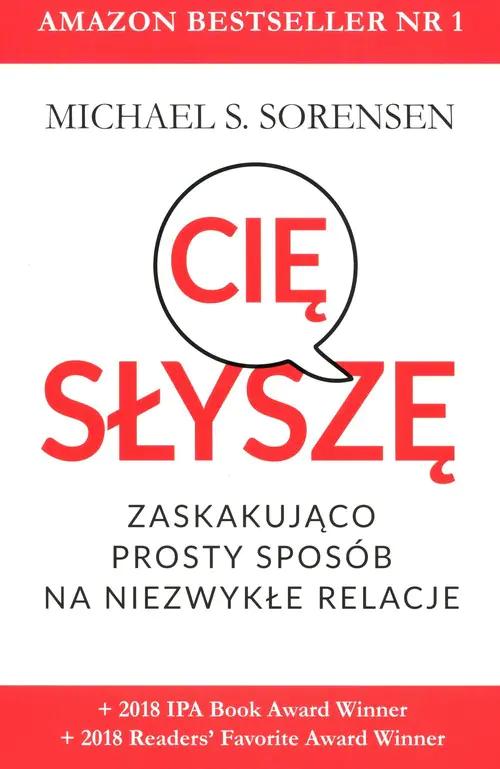 Książka - Słyszę cię. Zaskakująco prosty sposób na niezwykłe relacje