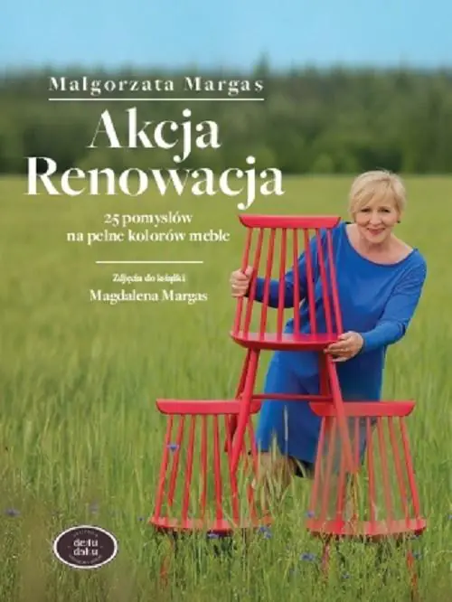 Książka - Akcja renowacja. 25 pomysłów na pełne kolorów meble