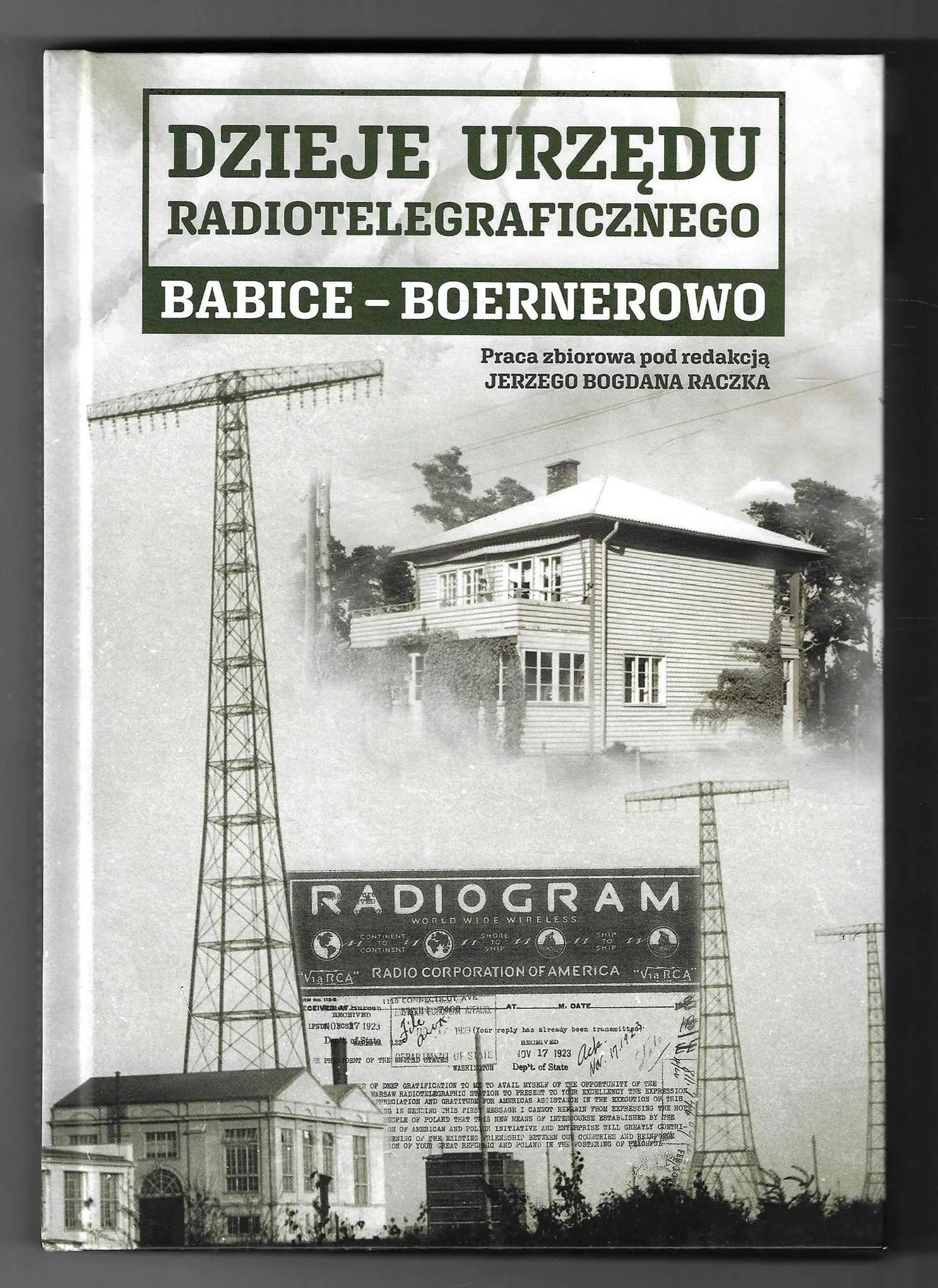 Książka - Dzieje urzędu radiotelegraficznego