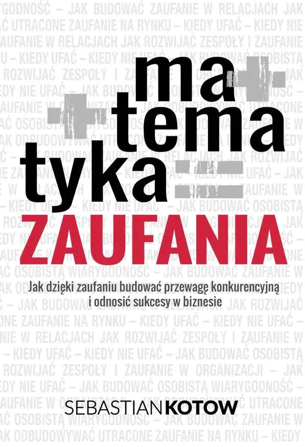 Książka - Matematyka zaufania