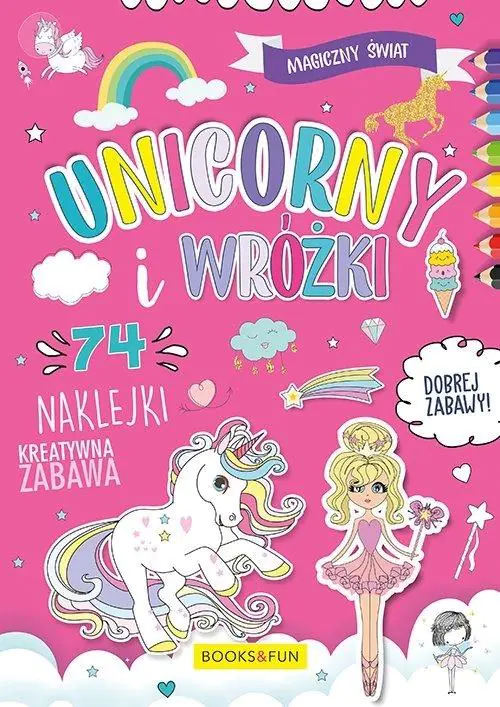 Książka - Unicorny i wróżki