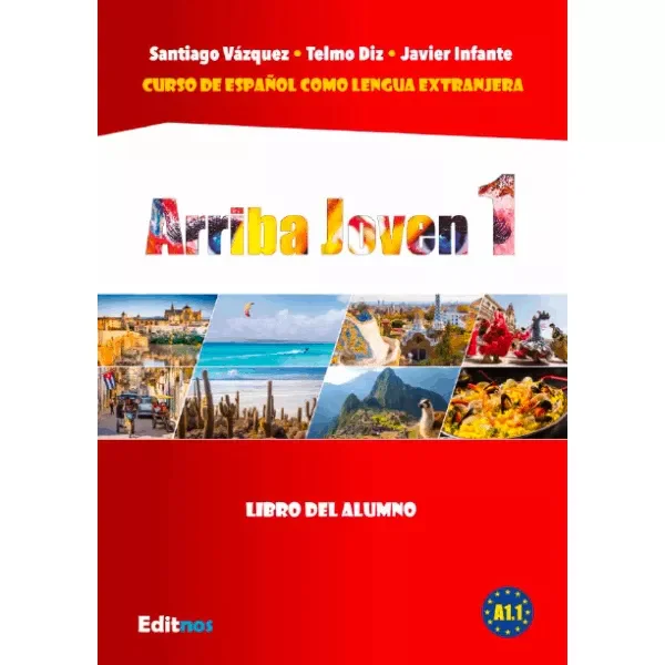 Książka - Arriba Joven 1. Podręcznik A1.1