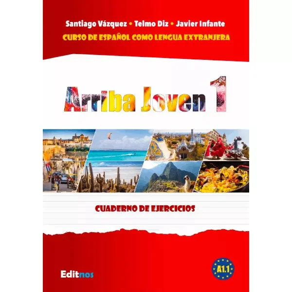 Książka - Arriba Joven 1. Ćwiczenia A1.1