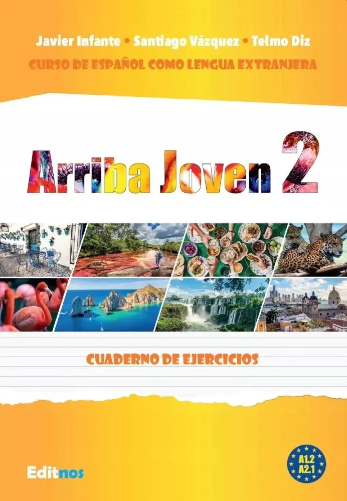 Książka - Arriba Joven 2. Ćwiczenia. A1-A2