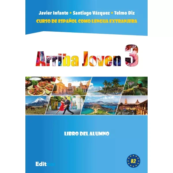Książka - Arriba Joven 3. Podręcznik A2.2