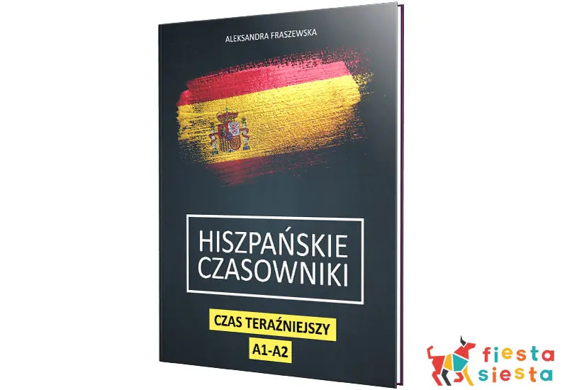 Książka - Hiszpańskie czasowniki - teoria + ćwiczenia A1-A2