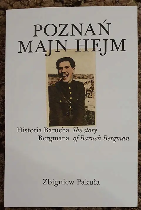 Książka - Poznań majn hejm - historia Barucha Bergmana