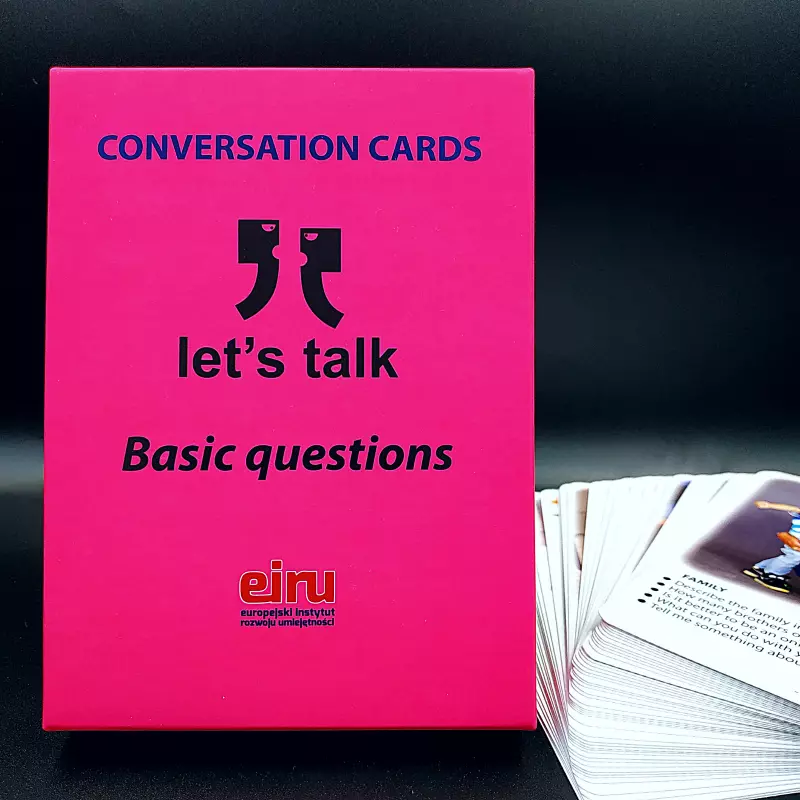 Książka - Karty konwersacyjne Basic Questions