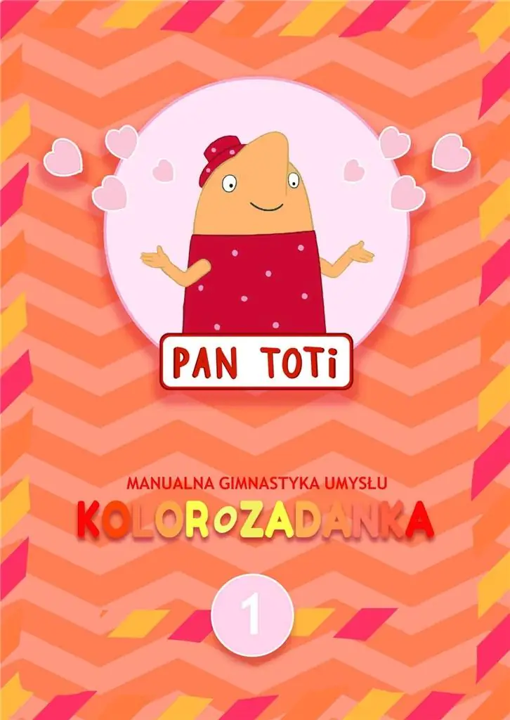 Książka - Pan Toti 1. Kolorozadanka
