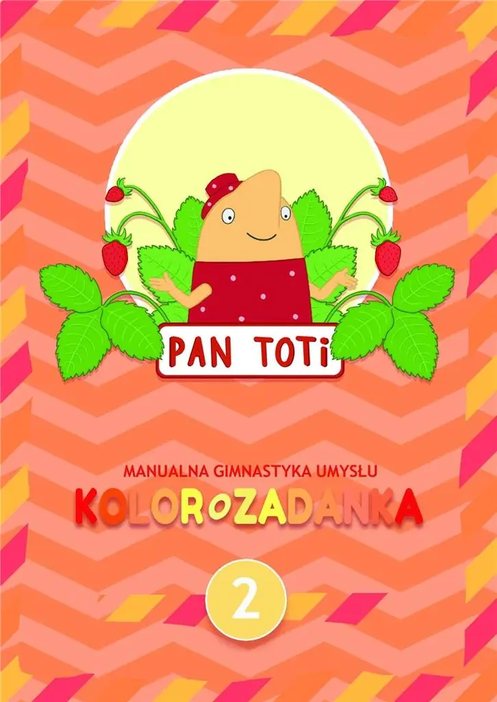 Książka - Pan Toti 2. Kolorozadanka