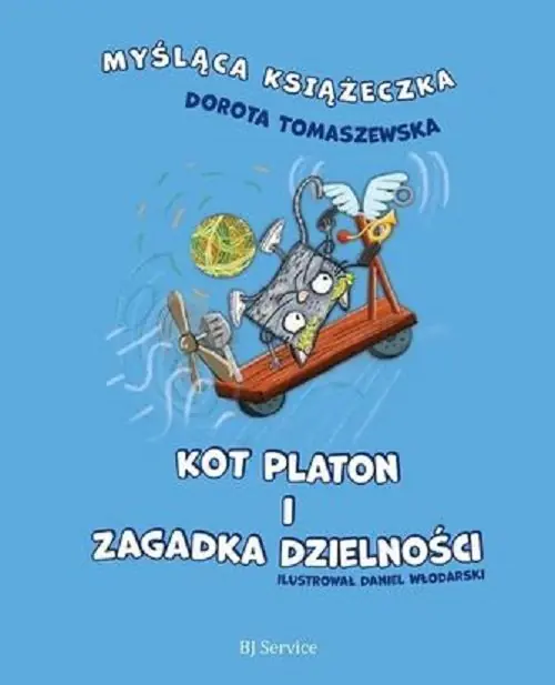 Książka - Kot Platon i zagadka Dzielności. Myśląca książeczka